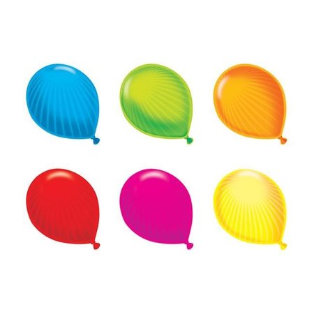 TREND ENTERPRISES Trend Enterprises T-10884-6 Party Balloons Mini Accents Variety Pack - Pack of 6 T-10884-6